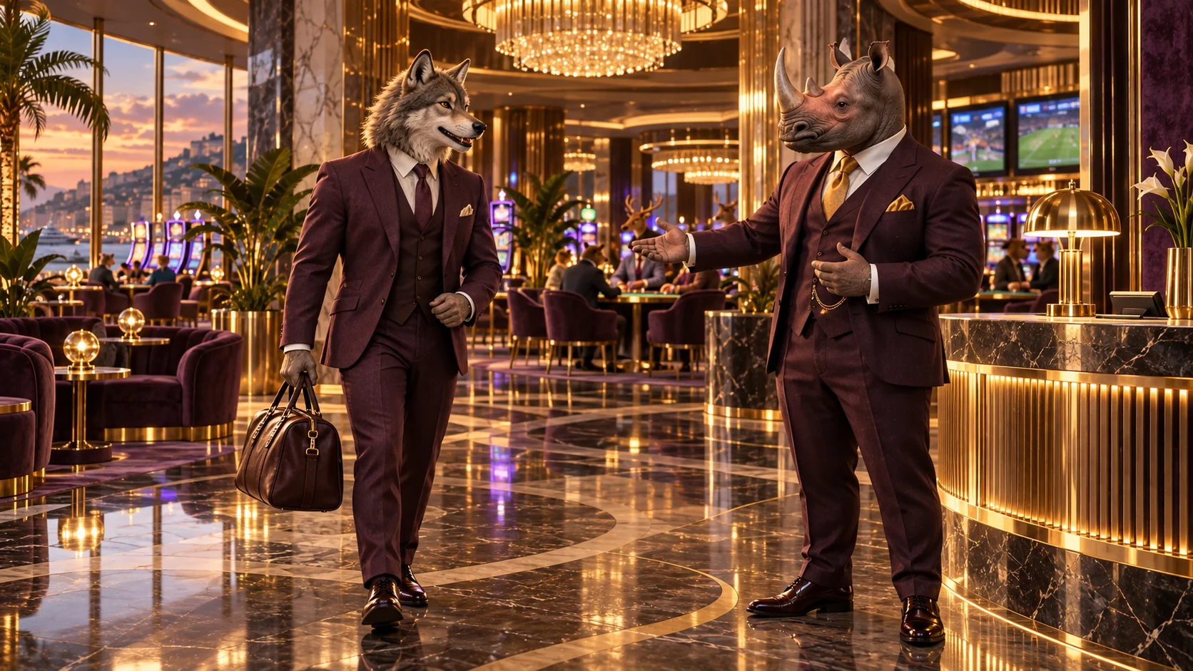 Bizzo illustration til Bizzo Casino på et øjeblik