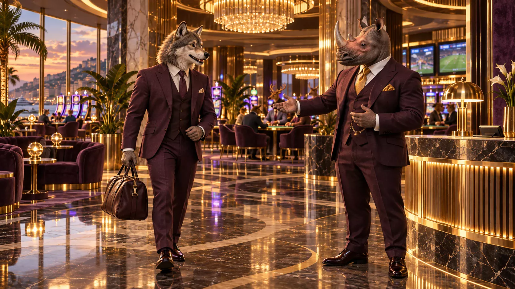 Ilustración de Bizzo para Bizzo Casino de un vistazo
